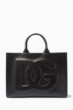 DG Daily Shopper Tote Bag in Calfskin