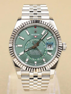 Rolex Sky-Dweller2026 Mint Green Dial on Jubilee 336934
