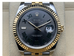 Rolex | Datejust | 126333 | Gold/Steel | 41 mm | Grey | Automatic