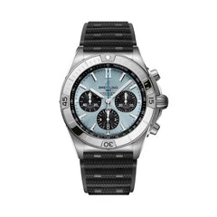 Breitling Chronomat 42 B01 42mm Blue Dial Rubber Band Watch PB0134101 C1 S2