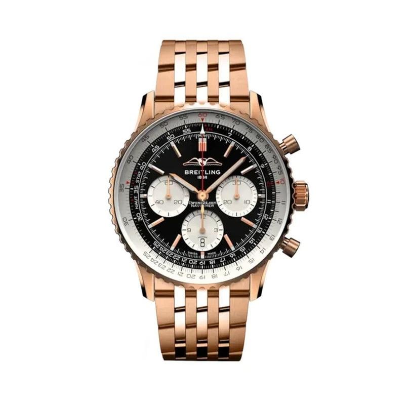 Breitling Navitimer 1 B01 Chronograph43 MM 18 K Men's Watch RB0138211 B1 R1