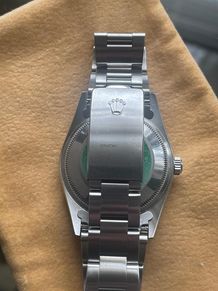 Rolex | Oyster Perpetual | 15210 | Steel | 34 mm | Steel | Black | Automatic