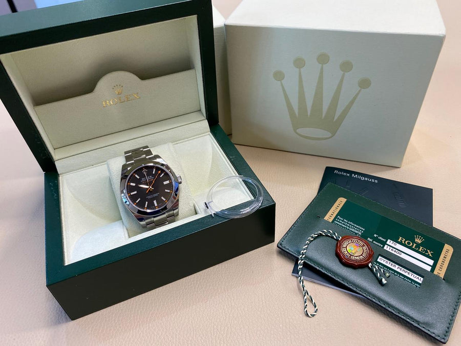 Rolex | Milgauss | 116400 | Steel | 40 mm | Steel | Black | Automatic