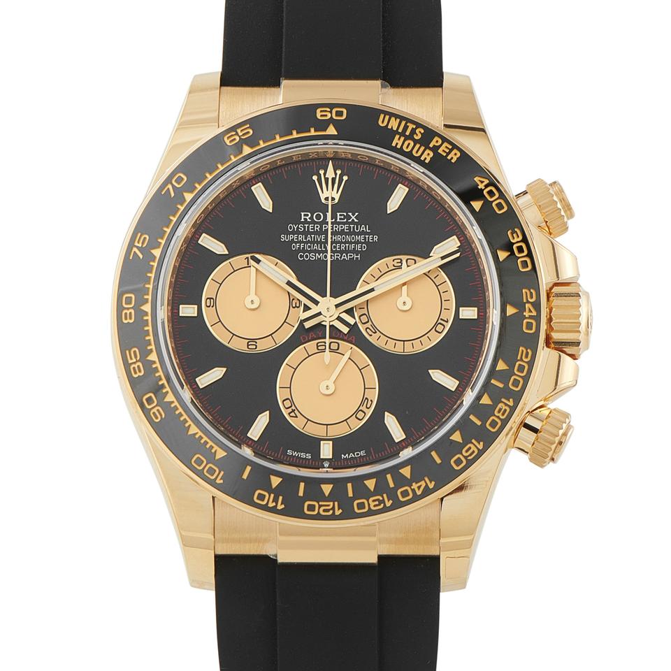 Rolex | Daytona | 126518LN-0004 | Yellow gold | Rubber | Black | Automatic