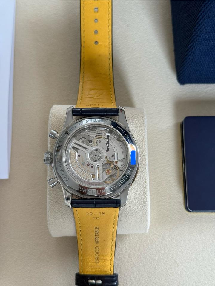 Breitling Navitimer Zürich Limited Edition Full-Set inkl. Rechnungen Zürich Limited Edition