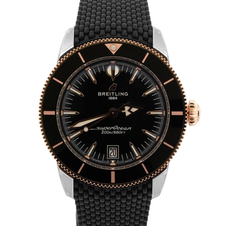 Breitling Superocean Heritage 42 NEW PAPERS Breitling Superocean Heritage 42mm B31 Two-Tone 42mm Watch UB3111 BOX