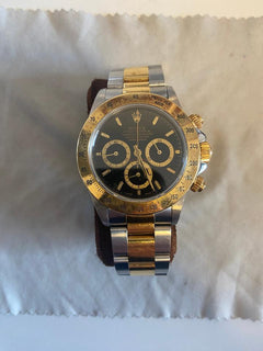 Rolex | Daytona | 16523 | Gold/Steel | 40 mm | Gold/Steel | Black | Automatic
