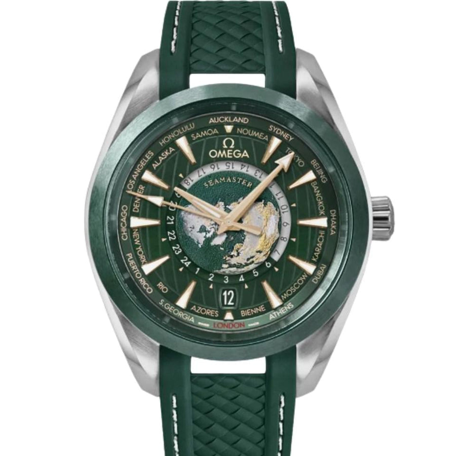 Omega Seamaster Aqua Terra 150 M 43 mm steel on rubber strap - 220.32.43.22.10.001