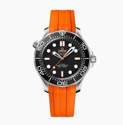 Omega Seamaster Diver 300 M42mm Orange Rubber Strap 210.32.42.20.01.006