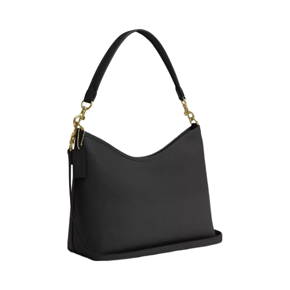Coach Laurel Shoulder Bag Gold Black