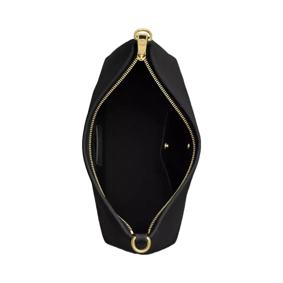 Coach Laurel Shoulder Bag Gold Black