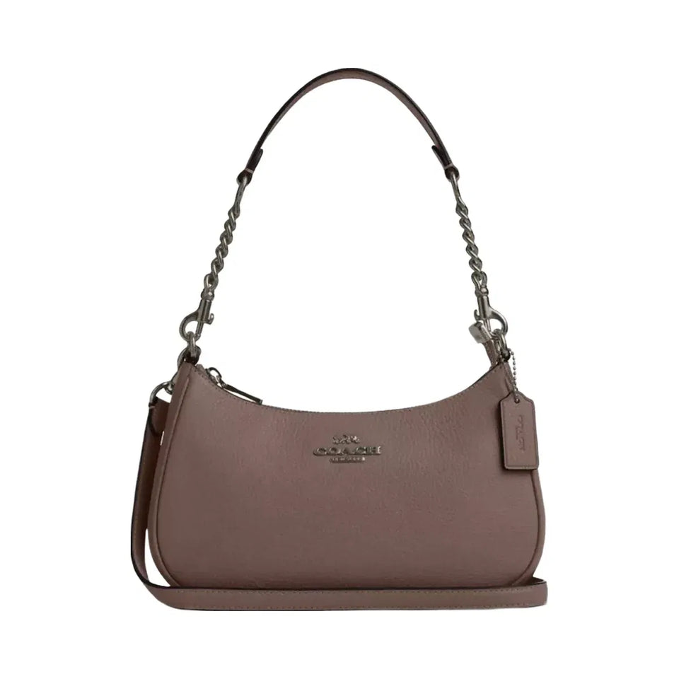 Coach Teri Shoulder Bag in Gunmetal Dark Stone