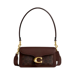 Coach Tabby Shoulder Bag 20 In Signature Canvas in Brass Maple