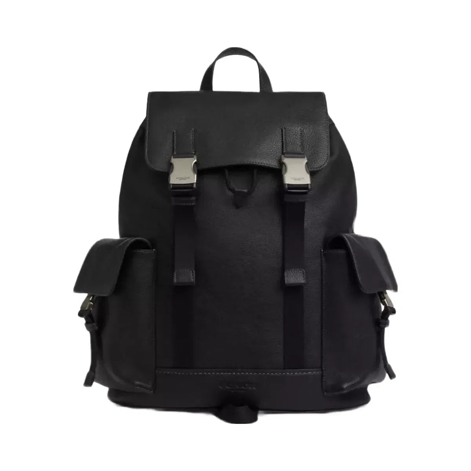 Coach Clark Backpack in Gunmetal Black