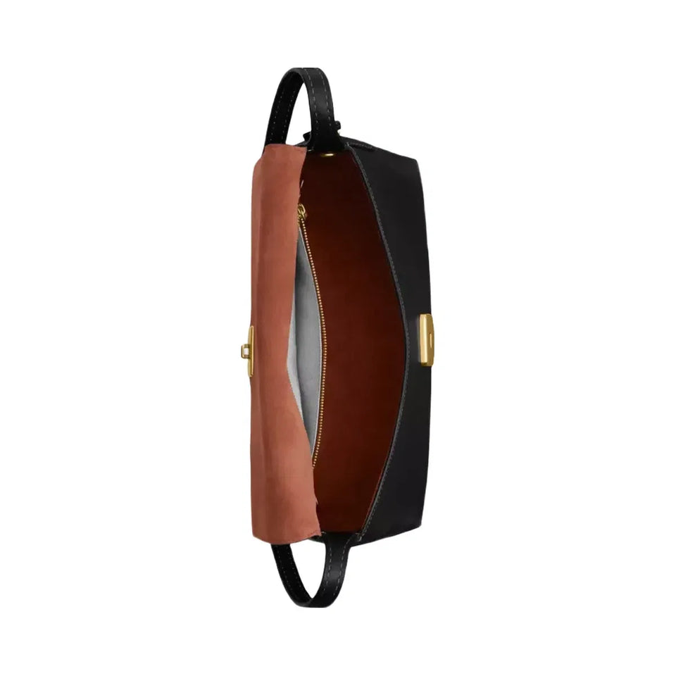 Coach Chelsea Shoulder Bag 30 in Brass Black