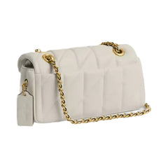 Coach Tabby Shoulder Bag 20 With Pillow Quilting in Brass Chalk