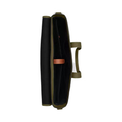 Coach Sullivan Portfolio Brief in Silver Olive