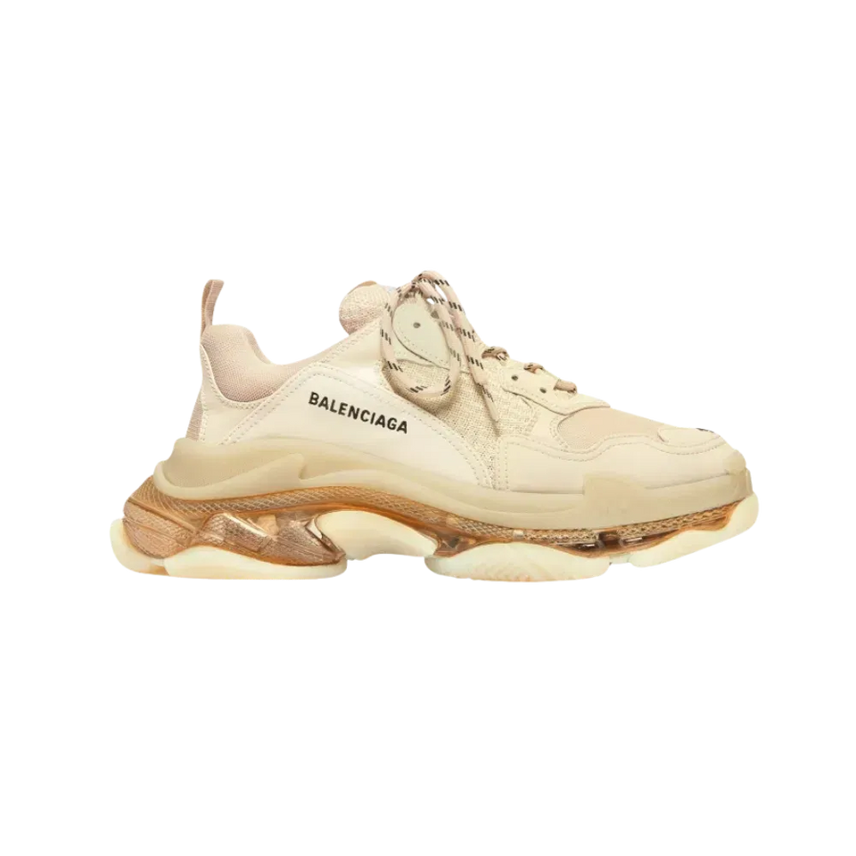 Balenciaga Triple S Clear Sole Beige (Women's)