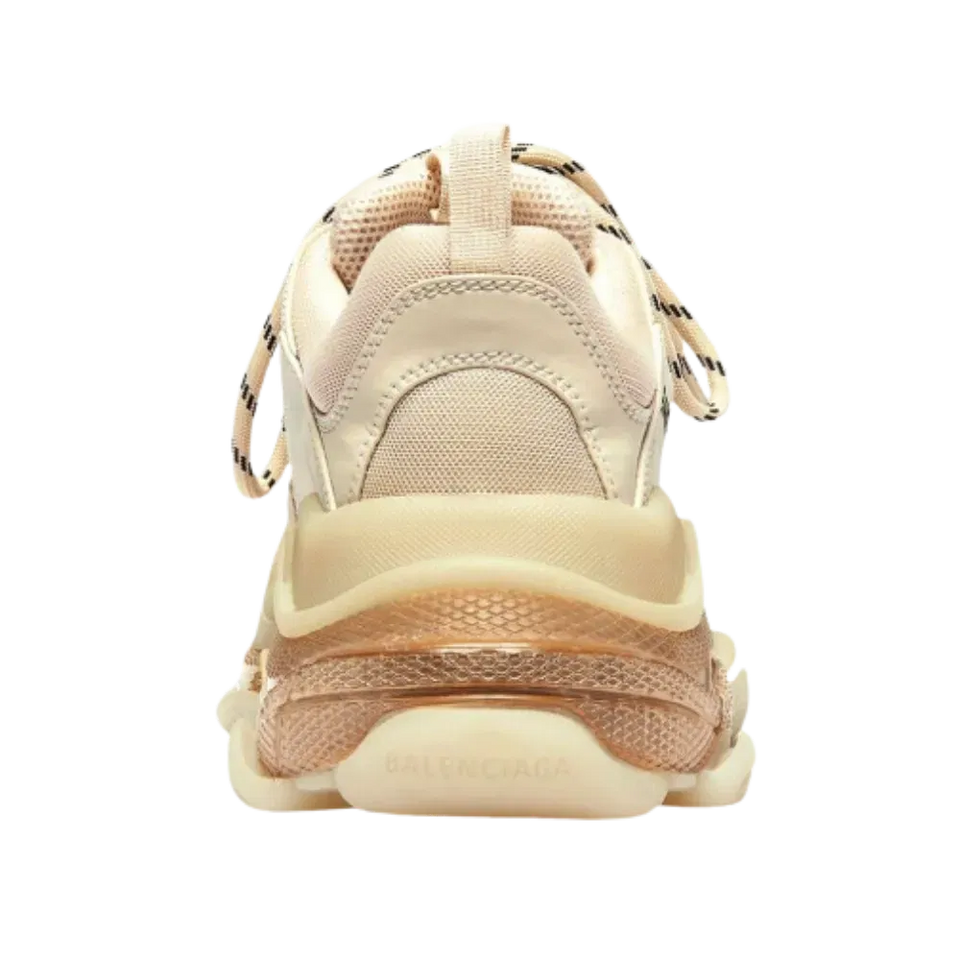 Balenciaga Triple S Clear Sole Beige (Women's)