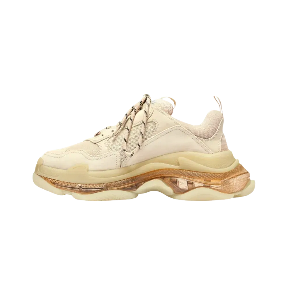 Balenciaga Triple S Clear Sole Beige (Women's)