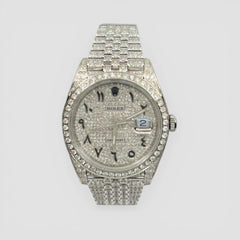 Rolex | Datejust | 126300 ARABIC FULL ICED JUBILEE