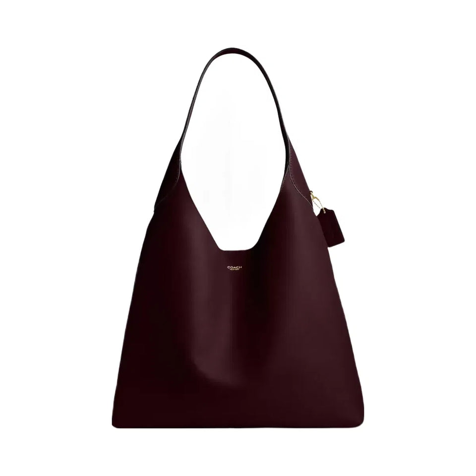 Coach Brooklyn Shoulder Bag 39 in Brass Merlot