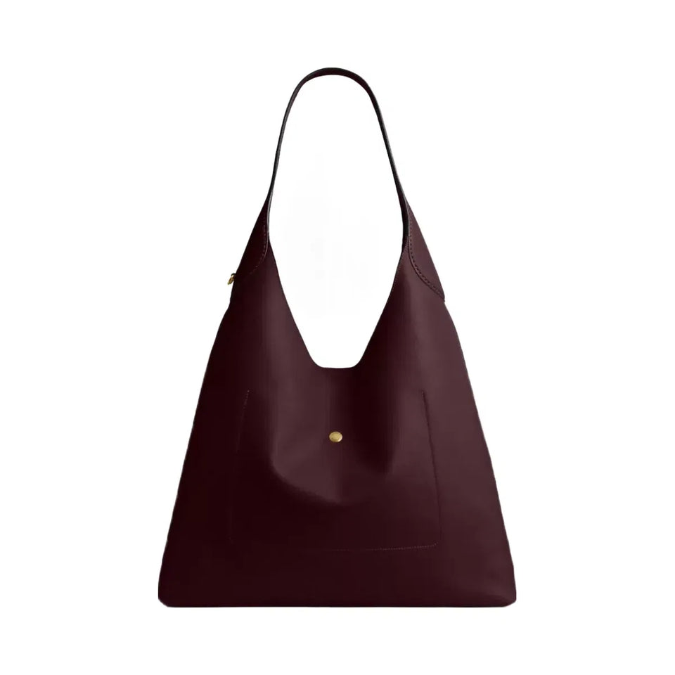 Coach Brooklyn Shoulder Bag 39 in Brass Merlot