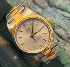Rolex | Oyster Perpetual | 14203M | Gold/Steel | 34 mm | Gold/Steel | Champagne | Automatic