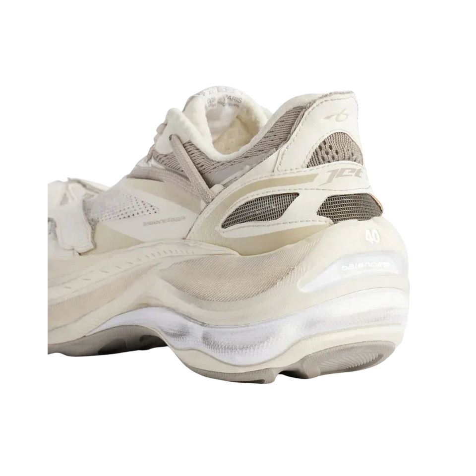 Balenciaga Jet Sneaker In Eggshell