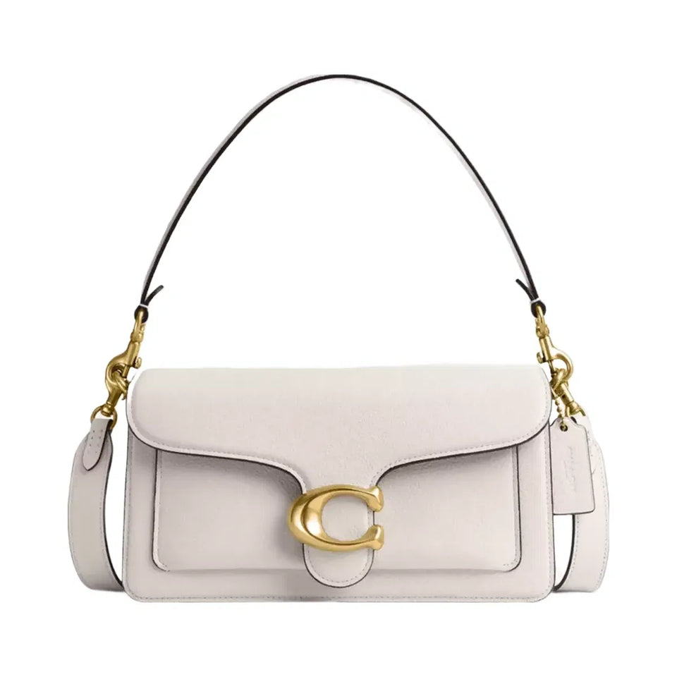 Coach Tabby Shoulder Bag 26 in Brass Chalk