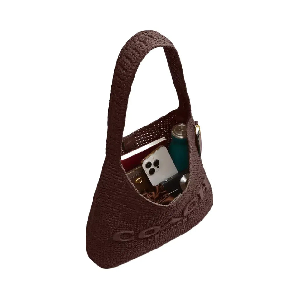 Coach Brooklyn Shoulder Bag 34 in Brass Maple