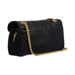 Coach Tabby Shoulder Bag 26 With Quilting in Brass Black