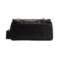 Coach Tabby Shoulder Bag 26 With Quilting in Brass Black
