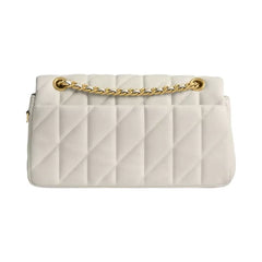 Coach Tabby Shoulder Bag 26 With Pillow Quilting in Brass Chalk