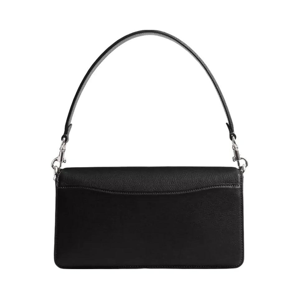 Coach Tabby Shoulder Bag 26 in Silver Black