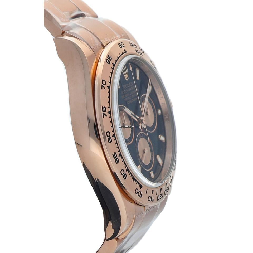 Rolex Daytona Cosmograph Daytona 116505 18k Rose Gold Black Dial Automatic Men's Watch