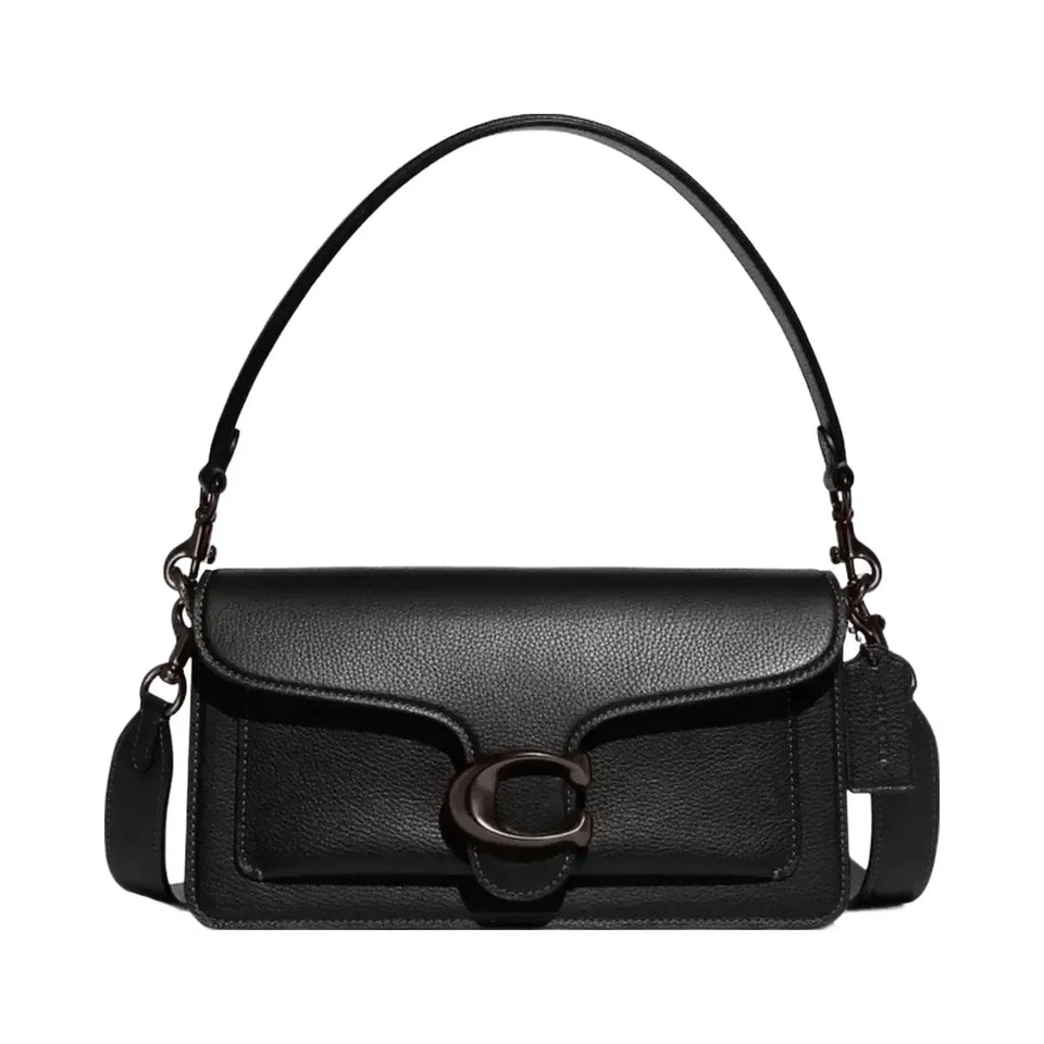 Coach Tabby Shoulder Bag 26 in Pewter Black