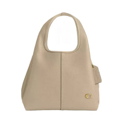 Coach Lana Shoulder Bag 23 in Brass Ivory
