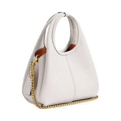 Coach Lana Shoulder Bag 19 in Brass Chalk