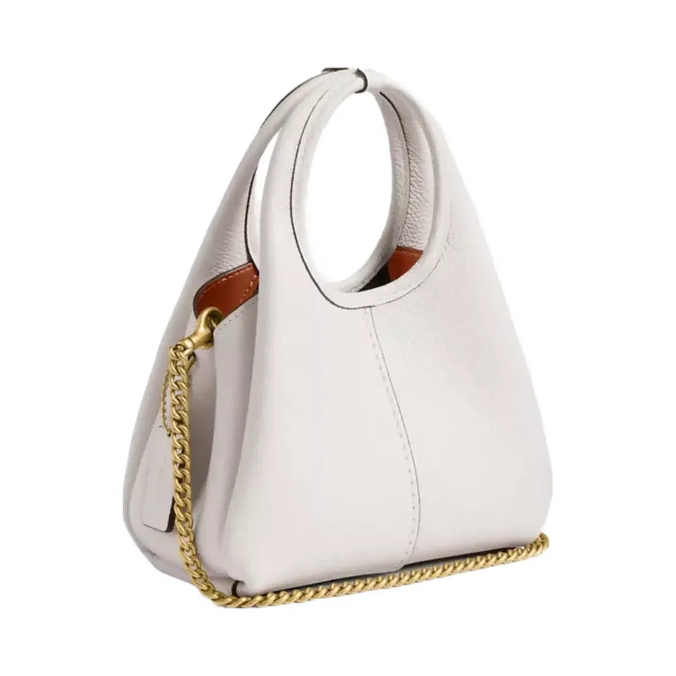 Coach Lana Shoulder Bag 19 in Brass Chalk