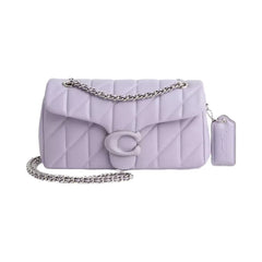 Coach Restored Tabby Shoulder Bag 26 With Quilting in Silver Soft Purple