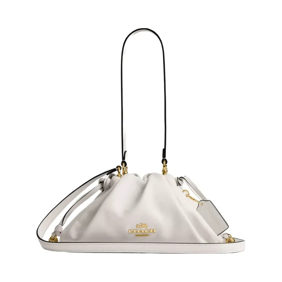 Coach Faye Shoulder Bag in Gold Chalk