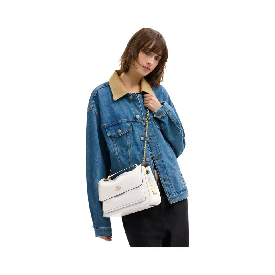 Coach Elodie Crossbody Bag in Gold Chalk
