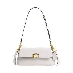 Coach Jet Shoulder Bag in Brass Chalk