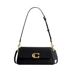 Coach Jet Shoulder Bag in Brass Black