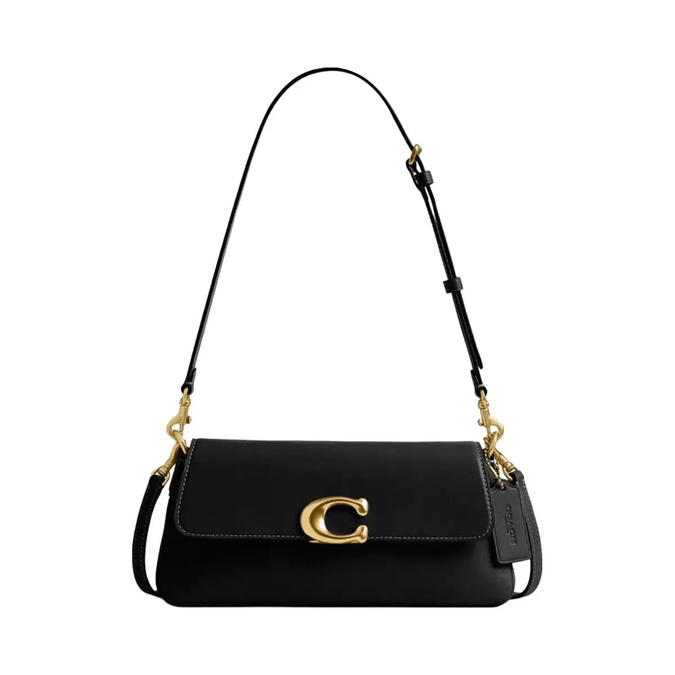 Coach Jet Shoulder Bag in Brass Black