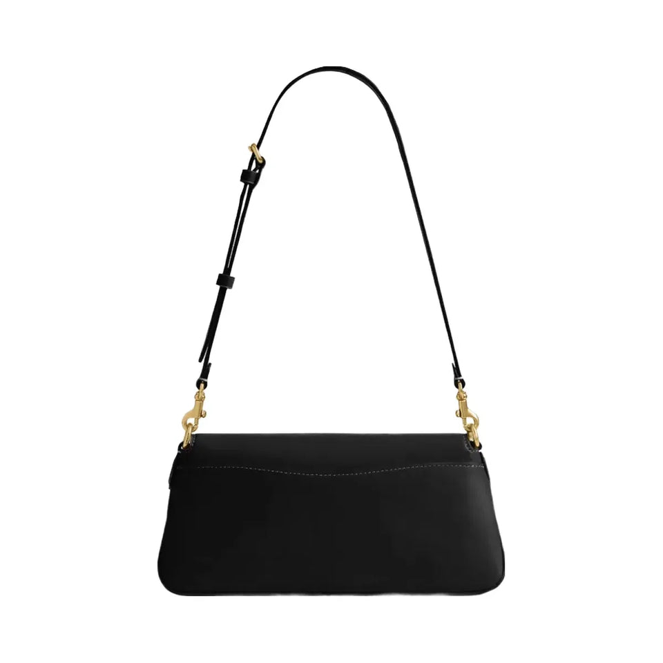 Coach Jet Shoulder Bag in Brass Black