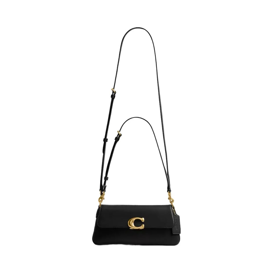 Coach Jet Shoulder Bag in Brass Black
