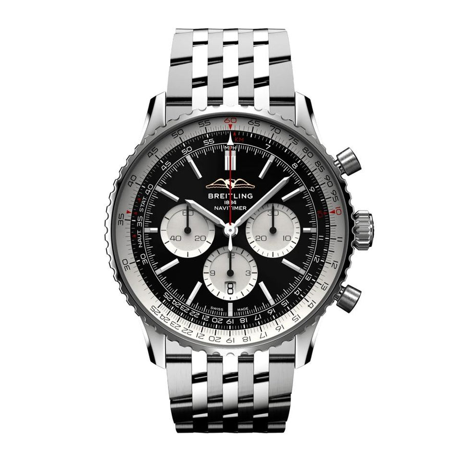 Breitling Navitimer 1 B01 Chronograph46 MM Men's Watch AB0137211 B1 A1