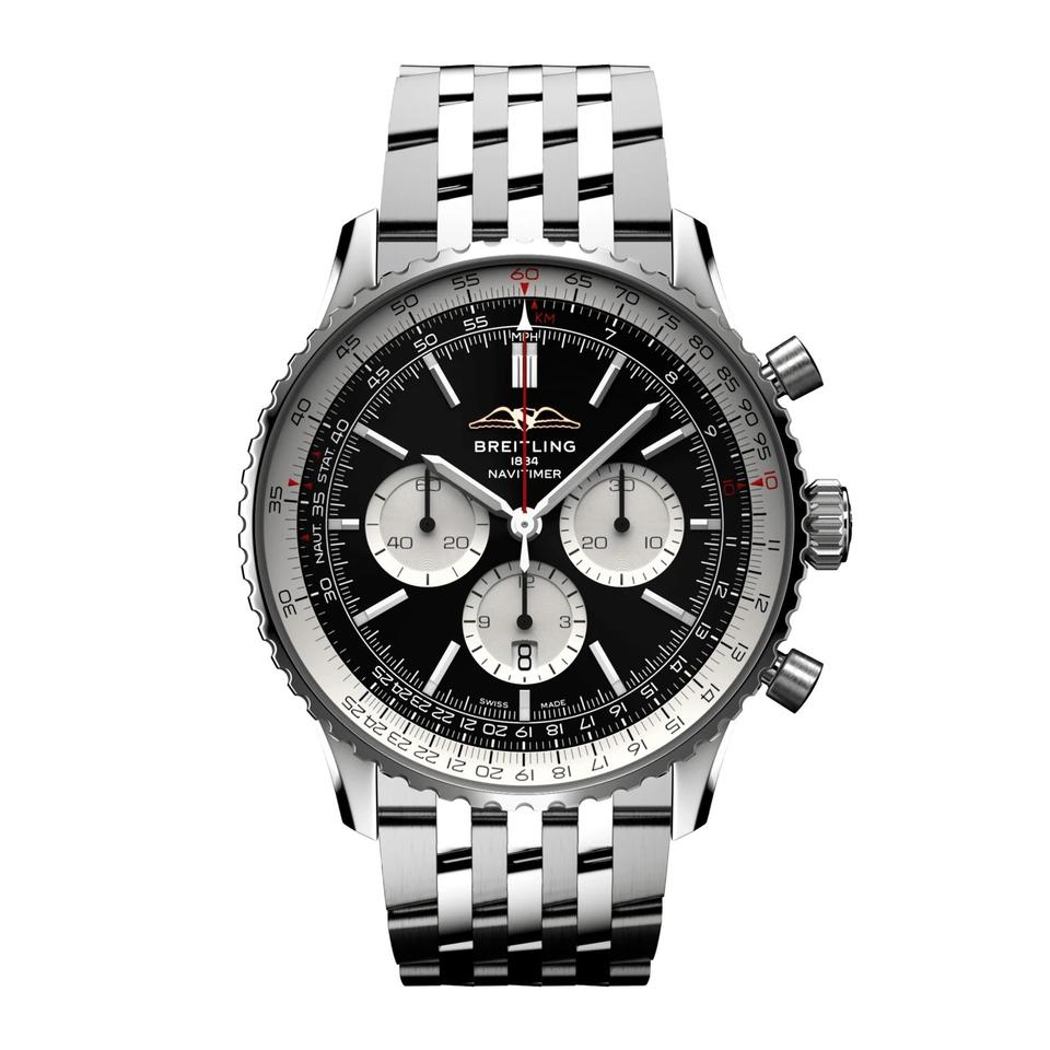 Breitling Navitimer 1 B01 Chronograph46 MM Men's Watch AB0137211 B1 A1